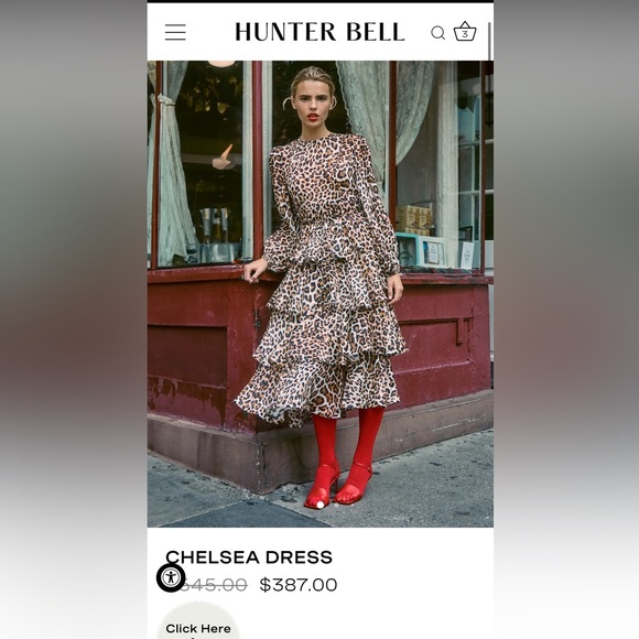 Hunter Bell Chelsea dress size 2 - Picture 4 of 4